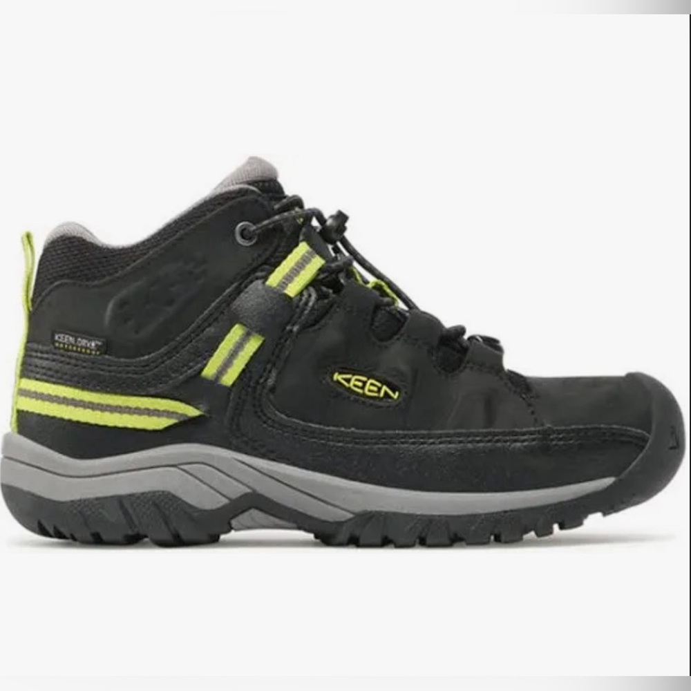 Keen Targhee Mid Waterproof hiking shoes.